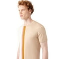 thumbnail image 2 of Avva Men's Regular Fit, Crew Neck, Short Sleeve, Sweater-Knitwear T-Shirt, 2X-Large, Beige, 2 of 7