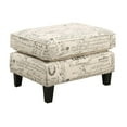 Picket House Emery Ottoman Chocolate