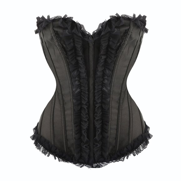 UPPADA Corset Skirt On Sale,Womens Bustier Lingerie Bodice Corset Plus Size Bustier Tops Pattern Corset Belt Floral Bustier Top Underbust Lace Up Corset