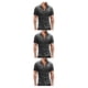 thumbnail image 3 of Camisa de mezclilla Minnieouse para hombre tipo vaquero de manga corta elástica delgada, 3 of 6