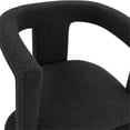 thumbnail image 4 of Fauteuil d'Appoint en Bouclé Noir Ada, 4 of 6