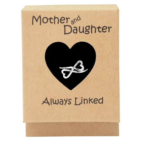 Infinity Ring, Mother Day Gifts, Rings For Women, Ring for Mothers Birthday Gifts from Daughter Son, Greeting Card