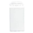 thumbnail image 2 of 50 Clear x ID Badge holder [Model: 1840-6045], 2 of 3
