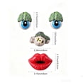 thumbnail image 4 of Tree Face Garden Decor, Resin Tree Hugger Face Ornament with Realistic Bark Texture, Funny Outdoor Yard Art for Tree Trunk Decor, Weatherproof Tree Face for Garden Patio Display, 4 of 8