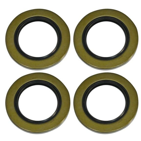 4pcs 34823 12192TB Double Lip Seals for 2000lb Trailer Axles 1.25" x 1.98"