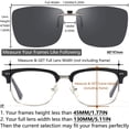 thumbnail image 4 of Gafas de sol Clip On CAXMAN JESSIEDANTON con lente gris polarizada, 4 of 6