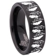 thumbnail image 6 of Feather Tungsten Carbide Ring, 6 of 9