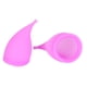 thumbnail image 1 of Copa menstrual reutilizable de silicona para mujer, segura para la menstruación, copa de higiene femenina (morado), 1 of 11