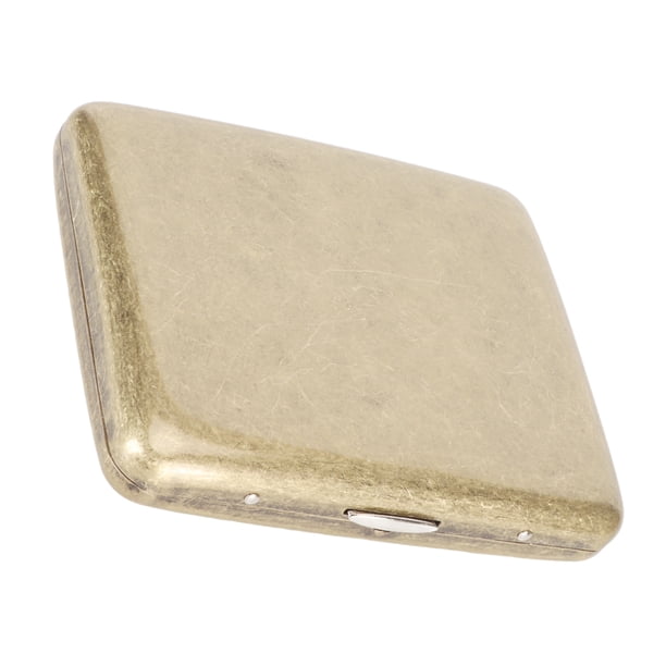 Estuche para cigarrillos de metal, Estuche para cigarrillos de metal Estuche para cigarrillos de bolsillo Estuche para cigarrillos de metal creado con maestría