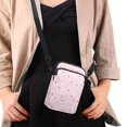 thumbnail image 4 of HELLHERO Crossbody Sling Bags with Adjustable Strap Travel Daily Use Men, Women Women Crossbody Bag with Shoulder Strap Hydrangea, 4 of 7