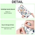 thumbnail image 4 of Microfibre Drying Mat for Kitchen Floral Pattern Romantic and Floral Bed Dish Drying Drainer Mat Absorbent Drying Mat Washing Up for Glass, Plate & Cup 16inch X 18inch, 4 of 5