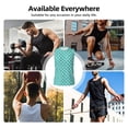 thumbnail image 7 of Zufioo Aquamarine Glitter1 Men's Tank Top,Men's Sleeveless Muscle Shirts,Basic Sleeveless T Shirts Casual Active Hipster Tank Top,Moisture Wicking Odor Protection-X-Large, 7 of 7