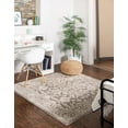 thumbnail image 3 of Rugs.com Charlotte Collection Rug – 5 Ft Square Light Gray Low-Pile Rug Perfect For Living Rooms, Kitchens, Entryways, 3 of 8