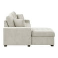 thumbnail image 6 of Lexicon Waitsfield 2-Piece Textured Sectional with Left Chaise in Sand, 6 of 9