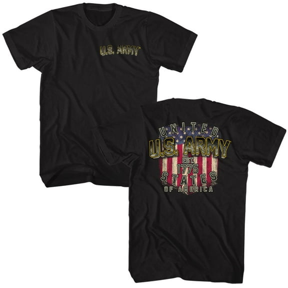 Army Flag F B Black T-Shirt