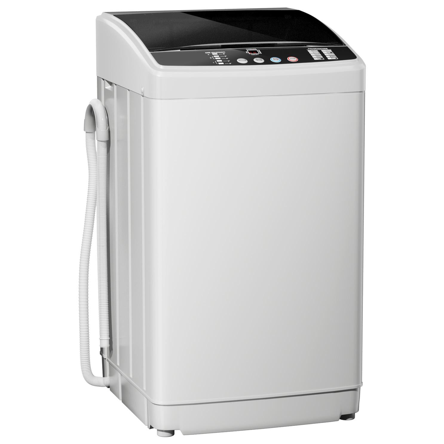 TABU Portable Washer and Dryer Set, 19LBS Compact Washing Machine & 13LBS Compact Dryer (White)