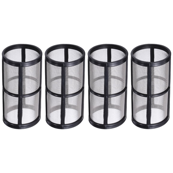 100 Mesh In-Line Strainer Replacement, 4 Pcs Stainless Steel Filter Screen Accessories