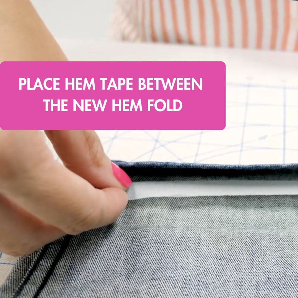 HeatnBond Hem Iron-On Adhesive, Super Weight, 3/4 Inch x 8 Yards, White (1 pack)