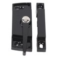 thumbnail image 1 of Sliding Window Sash Lock, 2PCS Enhanced Security Cam Hook Design Anti Pry Sturdy Construction with Screws for Single Hung Double Hung Vertical Horizontal Sliding Windows, 1 of 7