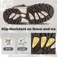 thumbnail image 5 of Fittington Men's Wide Warm Lined Winter Boots Lightweight Slip-Resistant Outdoor Snow Boots for Men, 5 of 11
