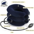 thumbnail image 5 of Lingsheng Cervical Neck Traction Device,Neck Brace for Neck Pain Relief, Inflatable Neck Cervical Brace (Blue), 5 of 7