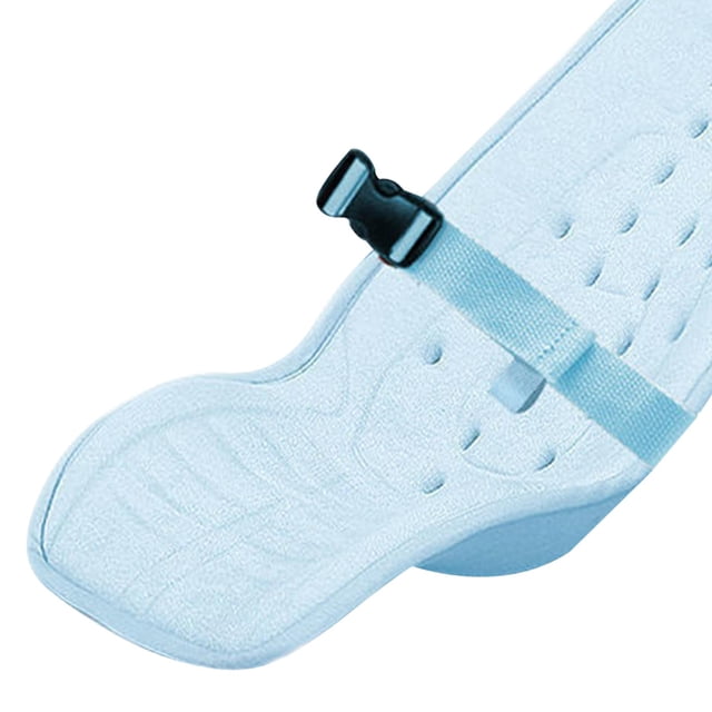 Cojín ergonómico para bebés con soporte de espalda y protección vertebral , Azul Azul 28x60cm