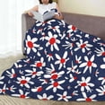 thumbnail image 6 of Sikiie Daisy Flowers Ultra-Soft Micro flannel Blanket Luxury All Seasons Warm Blanket for Bedding Sofa and Travel (4 sizes)-40"x30", 6 of 7