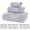 #-【600 Gsm Towels】, variant on Bath Towel Set of 3 - Ultra Soft & Absorbent Cotton Towels, Quick Dry Spa Towels, Premium Hotel Quality, Bathroom Towel Bundle, JKODE