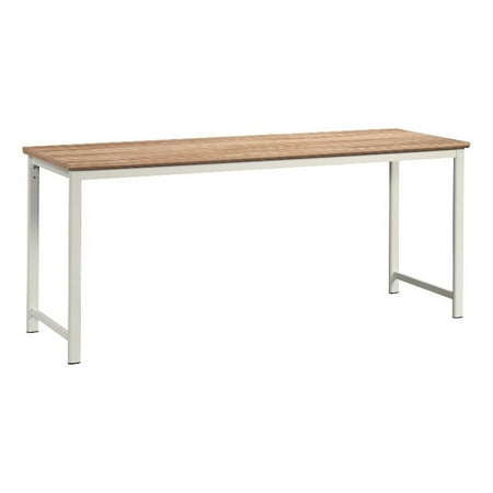 UPC: 0042666093064 | Sauder Bergen Circle® 72  x 24  Office Table/Desk in Kiln Acacia