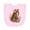 AD-Pink, variant on Inktastic Horse Girl Flowered Cute Newborn Bib