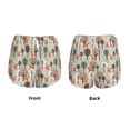 thumbnail image 5 of Lsque Squirrels and Trees Printed Women's Running Shorts with Liner Pockets,Elastic Quick Dry Workout Athletic Gym Yoga Shorts,Womens High Waist Shorts-Medium, 5 of 9
