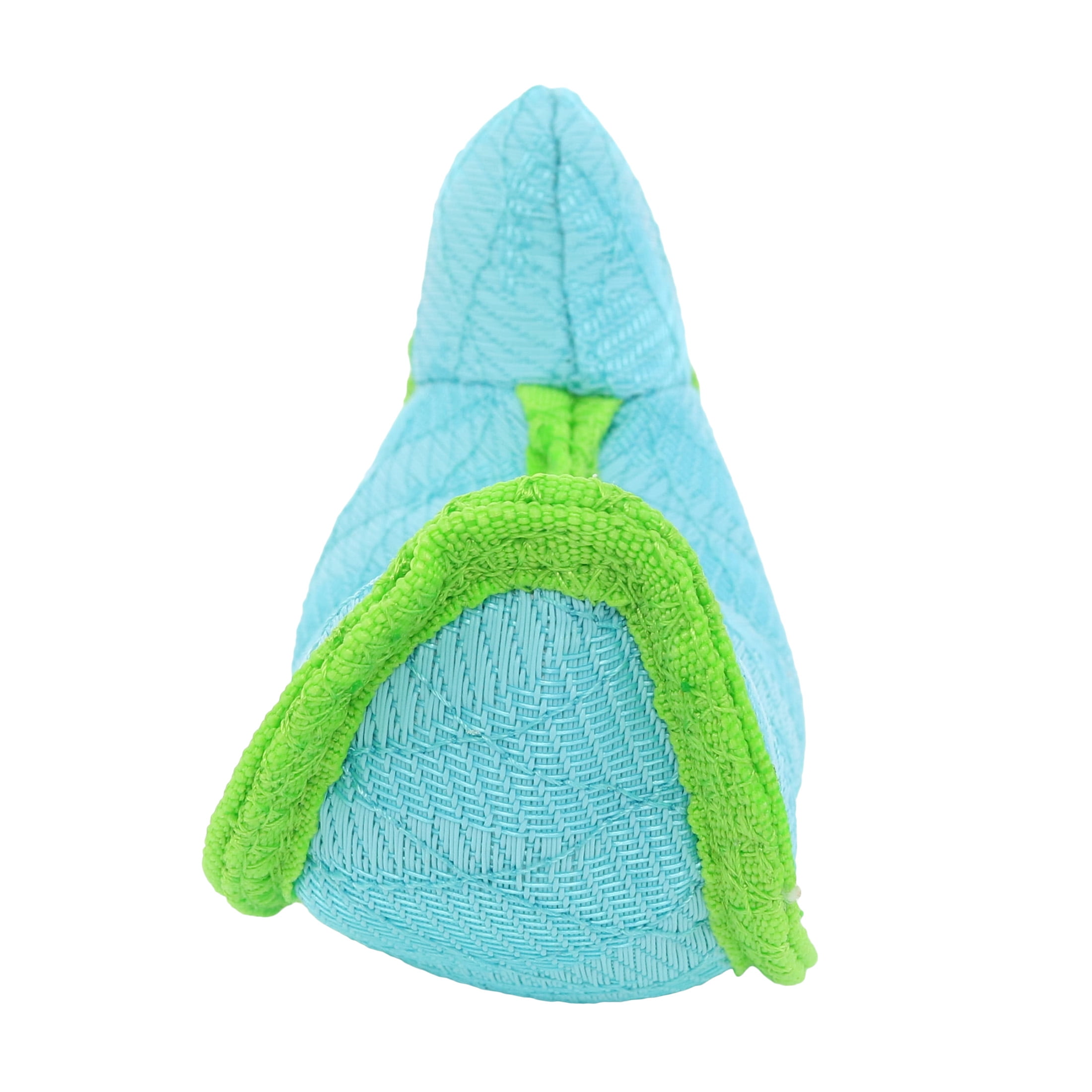 DuraForce Duck Tiger Blue-Green Durable Woven Fiber Dog Toy