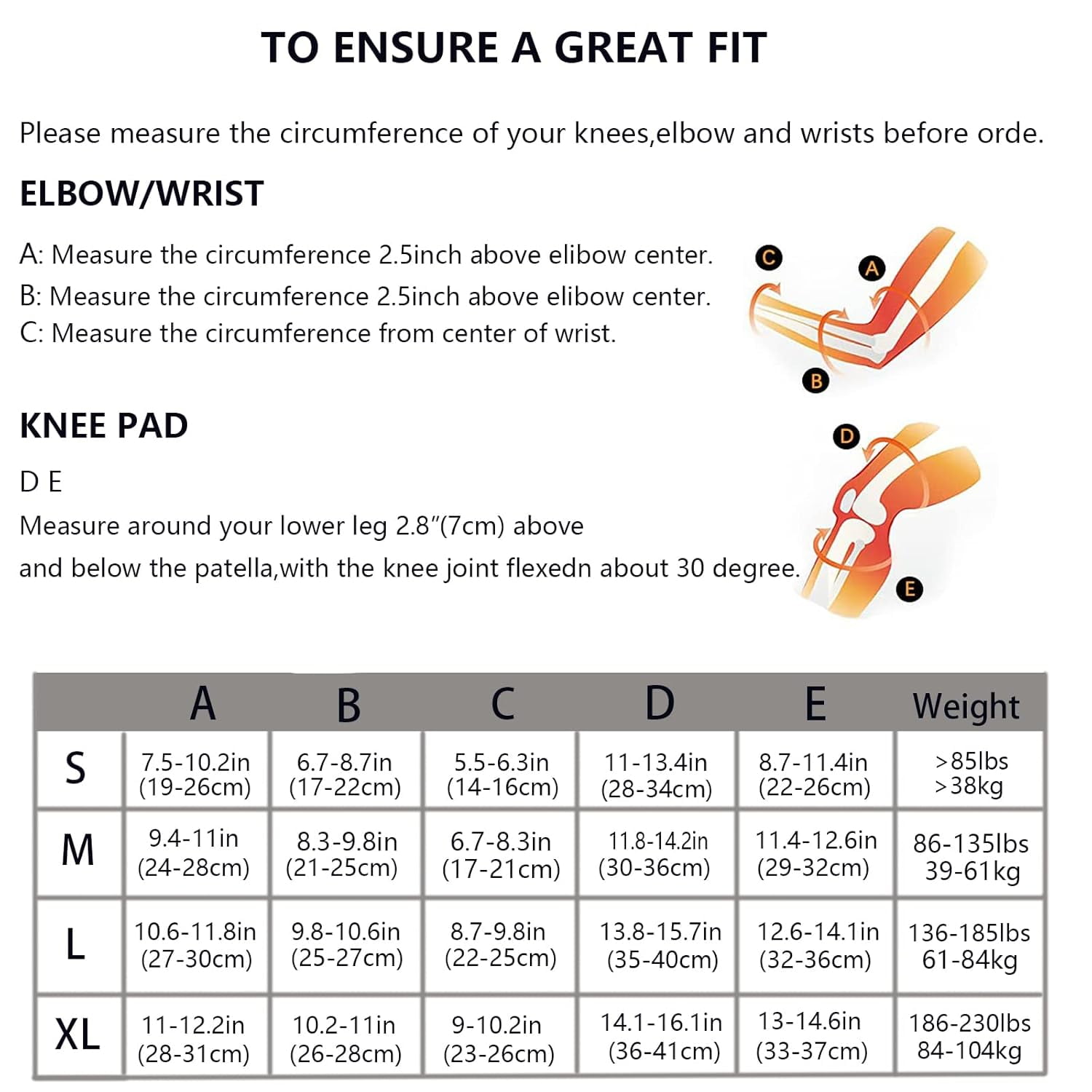 Adult Knee Pads Elbow Pads Wrist Guards for Adult Kids 6 in 1 Protective Gear Set for Skateboarding Biking Roller Skating Cycling Outdoor Sports Black L