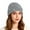 zd-Light Gray, variant on AWZXDE Beanie Hats For Women Rhinestone Winter Knitted Wool Cap Warm Sparkly Detailed Cold Weather Slouchy Hat Purple