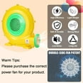 thumbnail image 2 of Veeboto Air Blower Pump Fan 550 Watts, Inflatable Bounce House Blower, Strong Wind Power, Good Heat Dissipation Performance, Suitable for Bouncy Castles, Water Slides, Arches, and Inflatable Toys, 2 of 8
