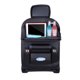 thumbnail image 1 of Riwesomey Auto asiento trasero organizador vehículo silla teléfono tableta beber botella titular almacenamiento bolsa de bolsillo Ventana automotriz Versión de actualización negra, 1 of 8