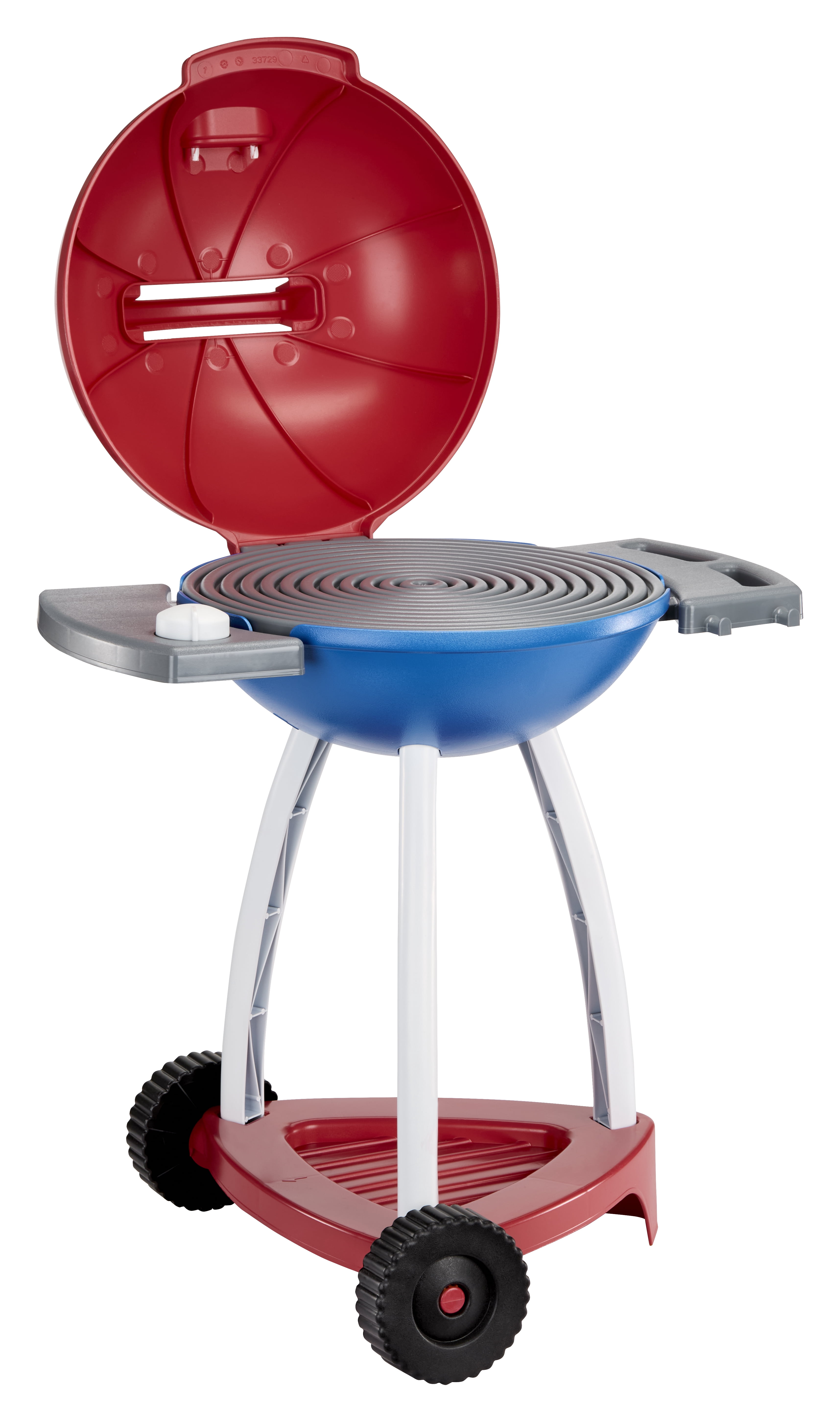 Little Tikes Sizzle & Serve Grill – Red, White & Blue, 14 Accessories, Little Chef Interactive Cooking Playset for Kids and Toddlers