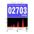 thumbnail image 4 of Monitor del aire inteligente, medidor digital portátil y , sensor de dióxido de carbono, monitor de contaminación del aire, Negro Macarena detector de dióxido de carbono, 4 of 6