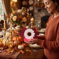 thumbnail image 5 of Thanksgiving Decorations for Home, Artificial Pumpkin Floral Pick Dahlia Pinecone, Thanksgiving Decorations Indoor, Fall Artificial flowers Decorative, 5 of 7