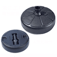 thumbnail image 1 of Parasol Umbrella Base Stand Injecting Water Sand Plastic Pole Garden Patio Beach Sun Shade, 1 of 4
