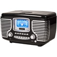 thumbnail image 2 of Crosley Corsair Radio CD Playe Crosley CR612BBKCrosley, 2 of 5