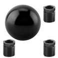 thumbnail image 3 of Perilla Manual Universal Para Coche, Cabezal De Cambio De Marchas, Forma De Bola Redonda (Negro) Speravity VI002808-00, 3 of 6