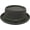 Green, variant on Unisex Summer Breathable Mesh Pork Pie Hat, Mens Wide Brim Beach Sun Cap with Adjustable String, Vintage Bowler Fedora Hat for Men Women Head 22-23.6"(Green)