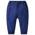 thumbnail image 5 of famuka Traje formal de 3 piezas para bebé niño con lazos, chaleco, esmoquin para caballero (azul marino 3 18-24 meses), 5 of 5