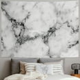 thumbnail image 2 of Nawypu Tapestry Gray Black White Natural Marble Pattern Skin Wall Luxurious High Resolution Abstract Aged Home Decor Wall Hanging Living Room Bedroom Dorm, 2 of 6