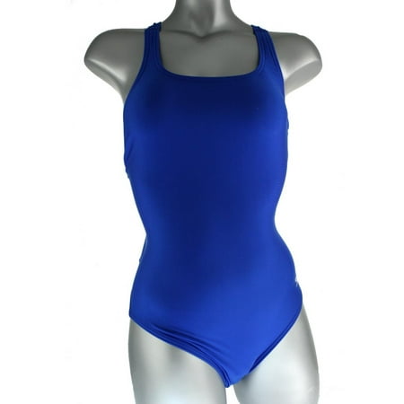 - Speedo Womens Racerback Classic One-Piece Swimsuit