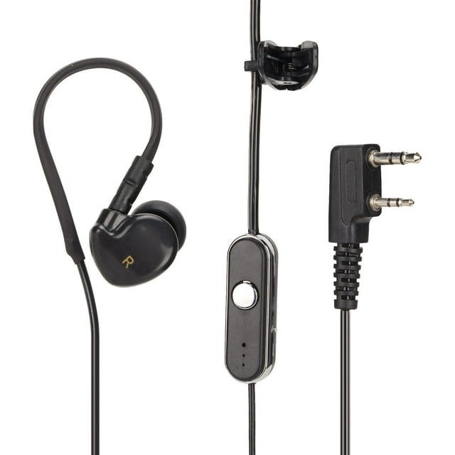 Hand K Head Walkie Talkie Auricular De Radio Para Uv5R 888S Para Walkie Talkies