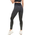 thumbnail image 4 of FANNYC Womens High-Waist Yoga Trousers Casual Sportswear Fitness Full-Length Leggings Training Sexy Control Belly Hip-Lifting Biker Pants, ,S-XL,Black/Gray/Red Wine/Camel, 4 of 7