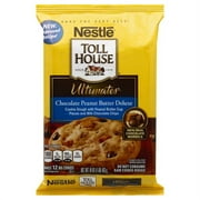 Nestle Toll House Ultimates Chocolate Peanut Butter Deluxe Cookie Dough, 16 Oz.