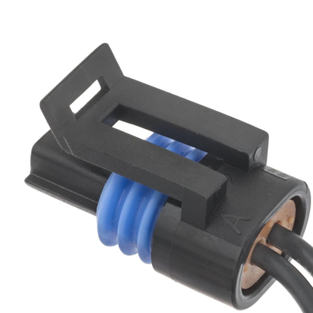 KarParts360 For Chrysler Shadow 1993 Electrical Connector | Plastic | Metal Contact Terminal | Blade Terminal | Push On Attachment Method | Oval Connector | 1 Female Connector